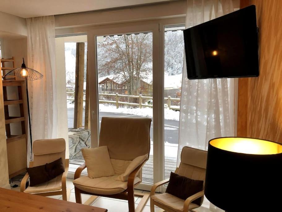 Appartement Aux Pieds Des Pistes 4/6 Personnes à Gérardmer Extérieur photo